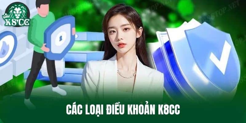 Các loại điều khoản K8CC